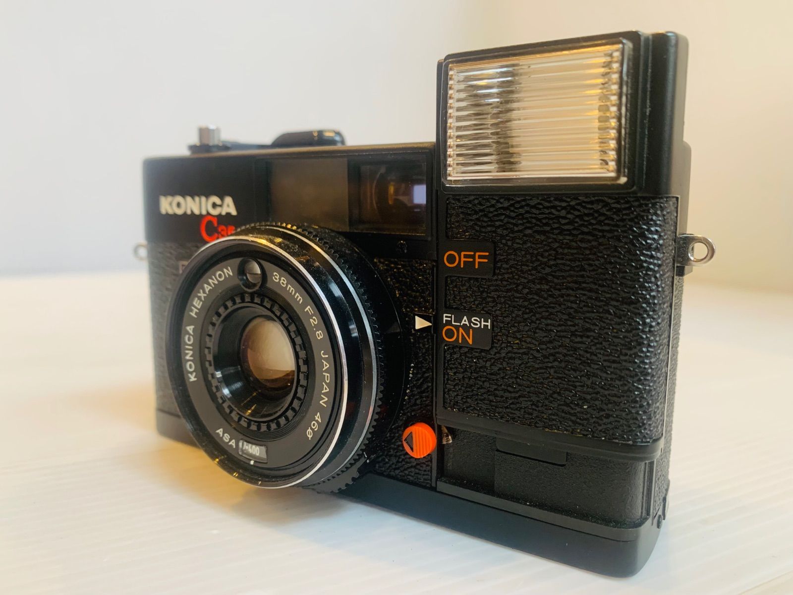 完動品】フィルムカメラ Konica C35 EF ピッカリコニカ - メルカリ
