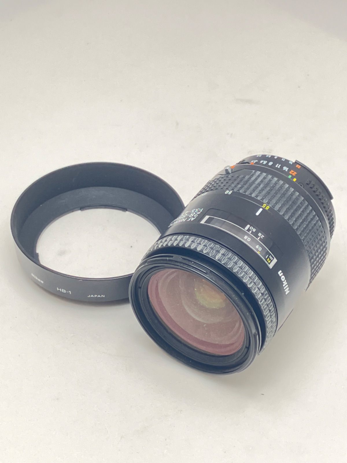 ☆ Nikon AF NIKKOR 28-85mm F3.5-4.5/HB-1 レンズ/レンズフード 2点 