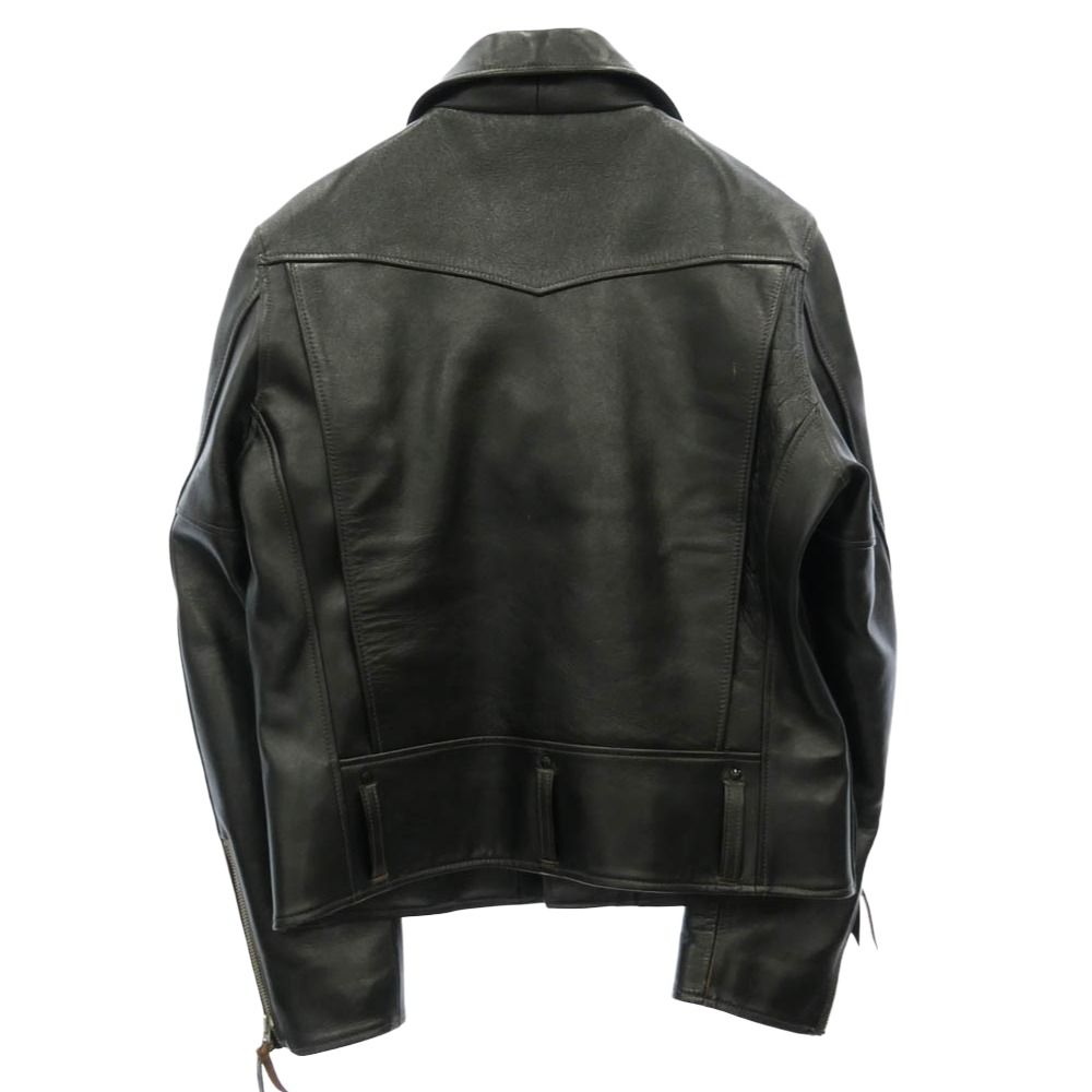 I02 希少 Harley Davidson レザージャケット ダブルライダース ワイツー レザージャケット Y'2 LEATHER HORSE D-POCKET DOUBLE RIDERS