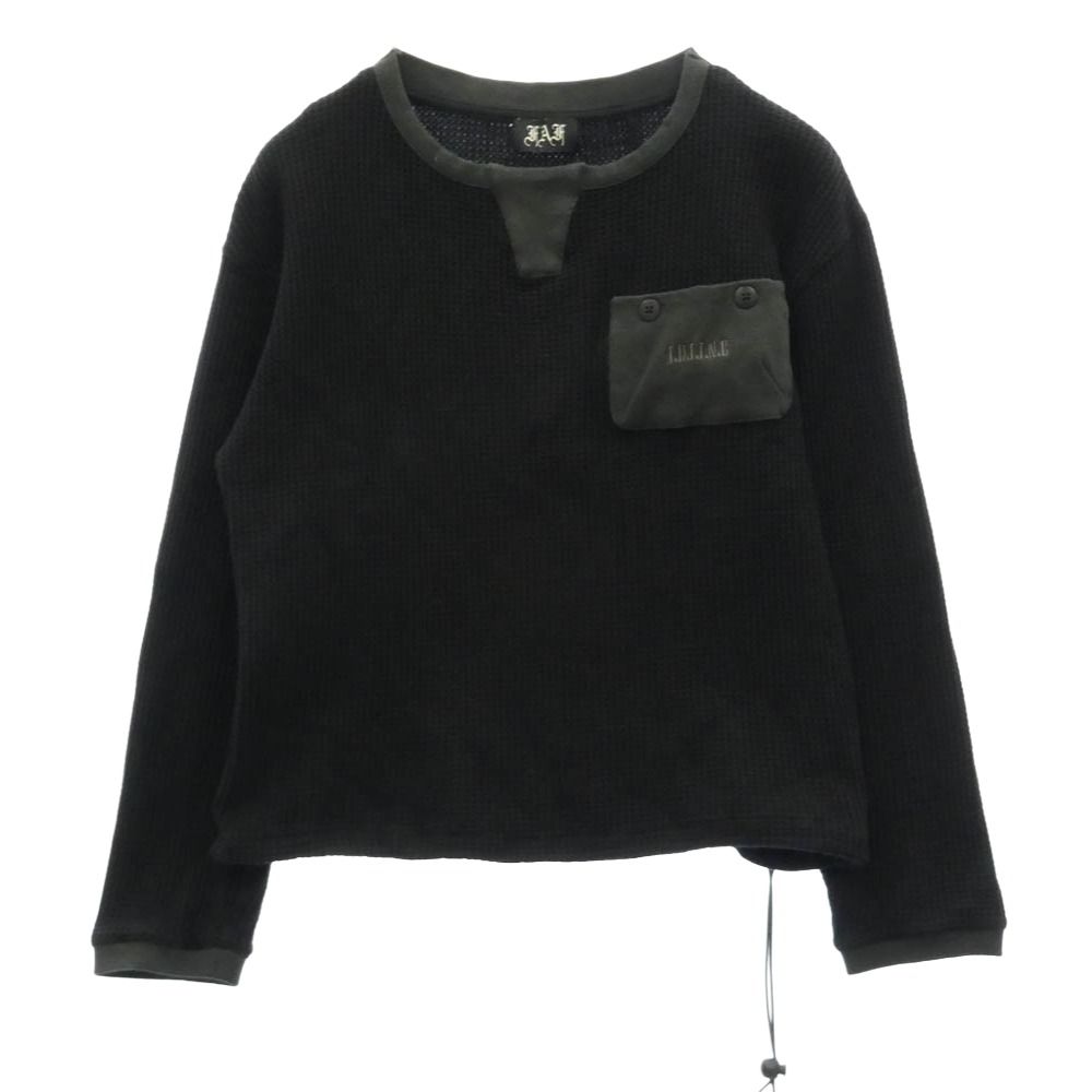 エフエーエフ FAF 4121207 Pacis Thermal Henley Neck サーマル ヘンリー ネック 長袖 シャツ ブラック系 1【中古】 エフエーエフ FAF 4121207 Pacis Thermal Henley Neck サーマル