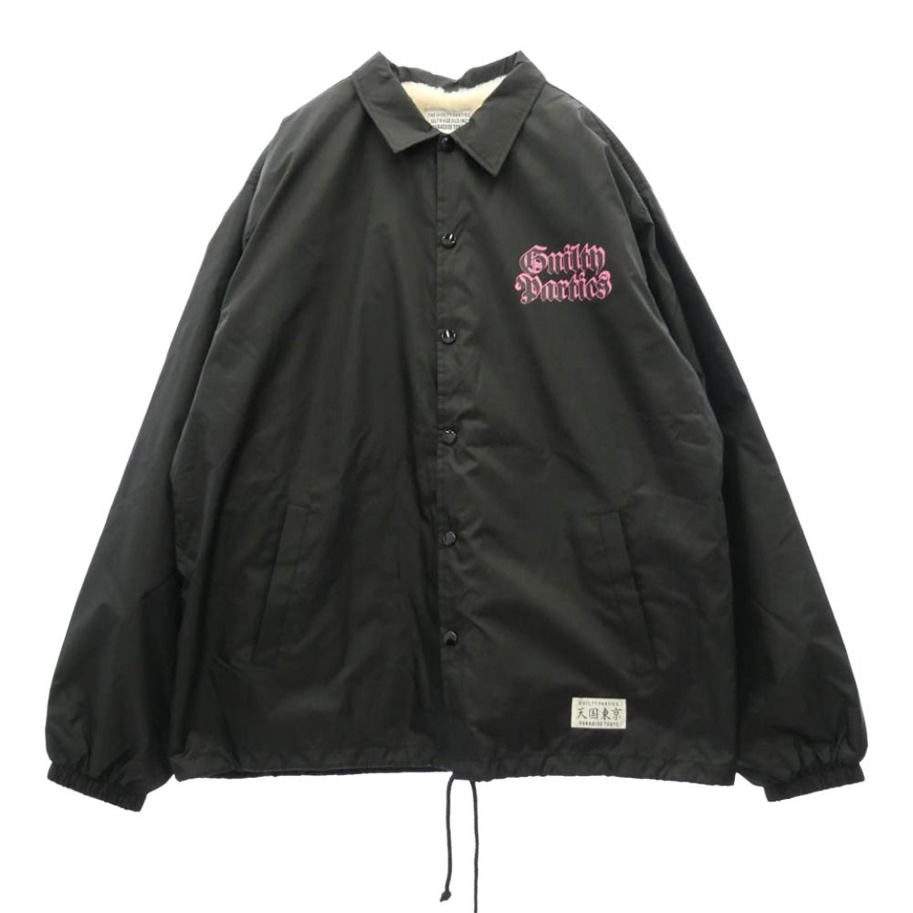 wackomaria 天国東京 ジャケット WACKO MARIA ワコマリア 21AW 天国東京 パッチ プリント ボア コーチ