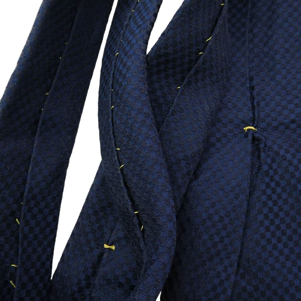 LOUIS VUITTON ルイ・ヴィトン イタリア製 シルク ネクタイ ネイビー LOUIS VUITTON ルイ・ヴィトン イタリア製 シルク ネクタイ ネイビー