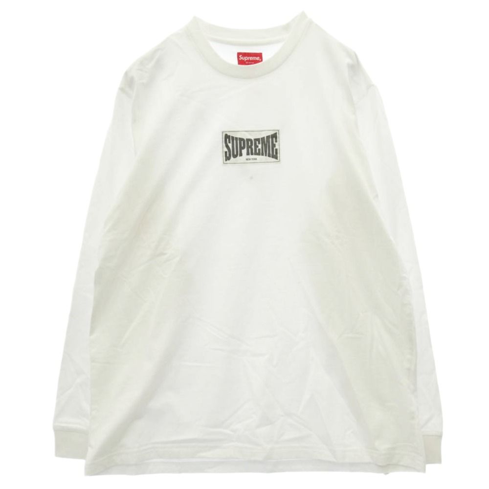 Supreme シュプリーム 20AW Woven Label L/S Top ウーブン ラベル