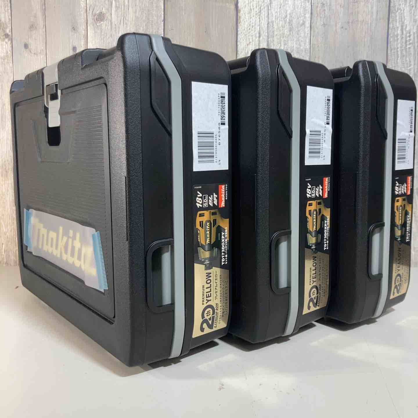◇マキタ(makita) コードレスインパクトドライバー TD173DGXPY 3台セット純正バッテリ付【戸田店】