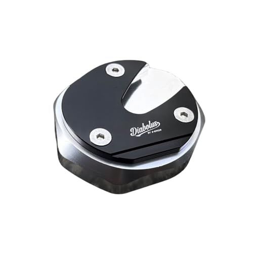 Diabolus ホンダダックス125用サイドスタンドプレート DX088 K-SPEED [Silver×Black] Stand Plate for Honda DAX125 JB04 JB06ts 89d836a7