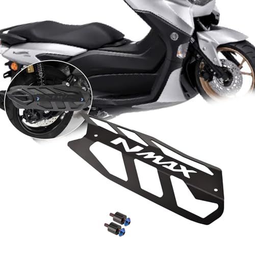 XIAXIA For NMAX155 NMAX125 NMAX 160 2026 2025 オートバイ用排気マフラーパイプ保護カバー ヒートシールドシェル 火傷防止 2020-2026 キャップ オートバイアクセサリー [並行輸入品]ts 4db203b2