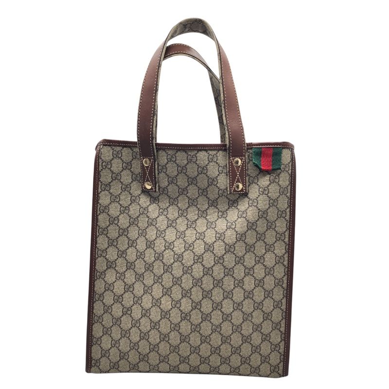グッチ GUCCI GGスプリーム　トートバッグ 211135 ブラウン GGスプリーム レディース トートバッグ