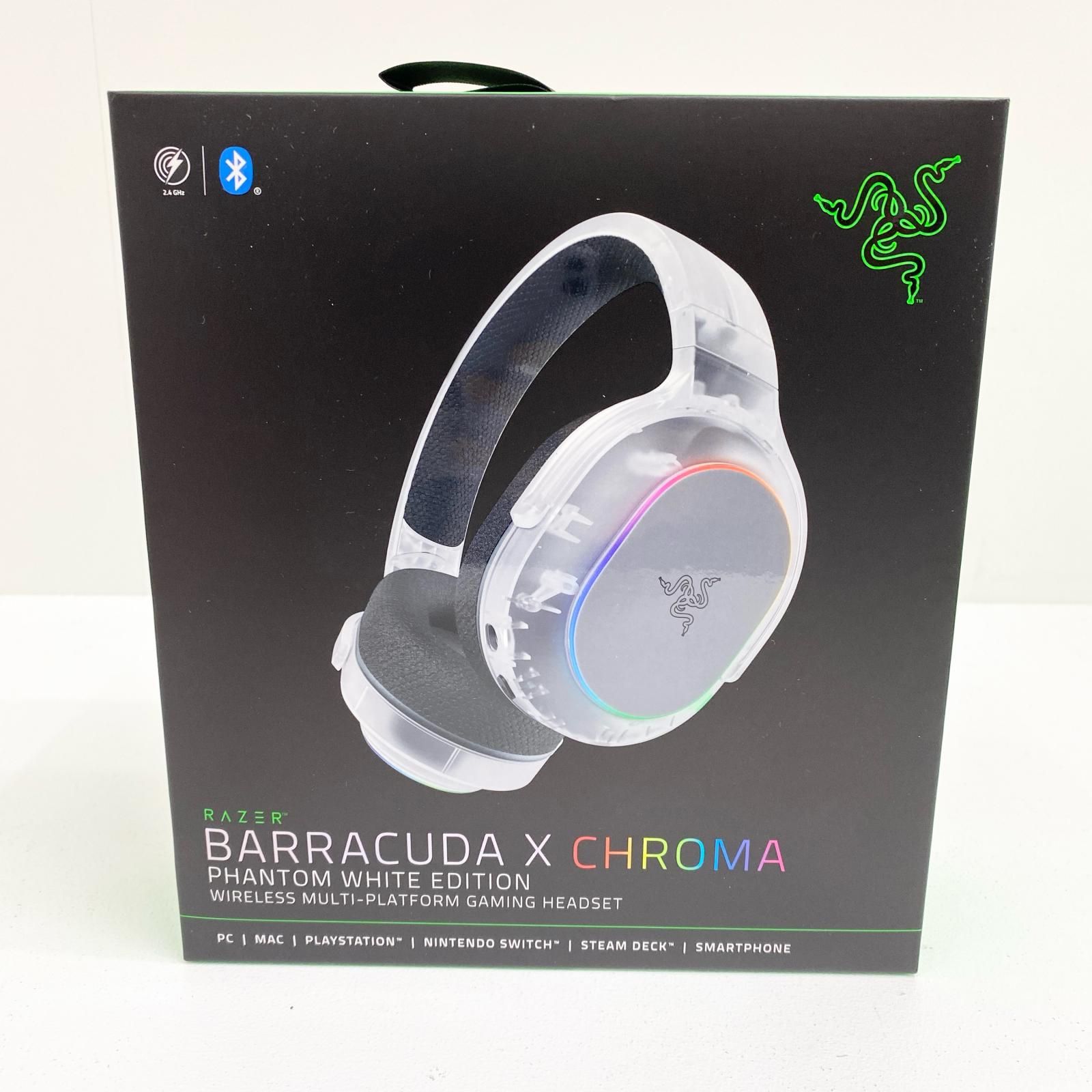 【加古川店】中古・未開封 Razer Barracuda X Chroma ワイヤレスゲーミングヘッドセット RZ04-05220400-R3M1 【404】