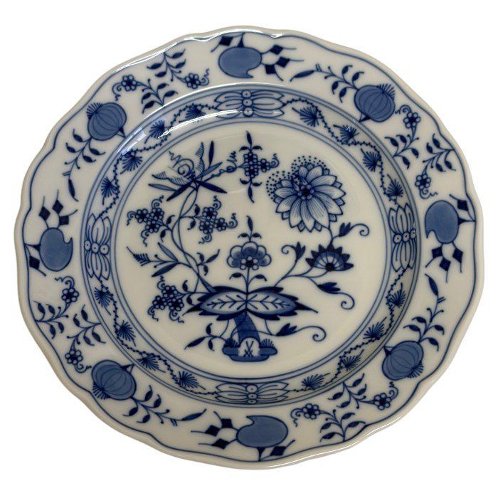 Meissen マイセン ブルーオニオン スープ プレート 20cm 洋食器
