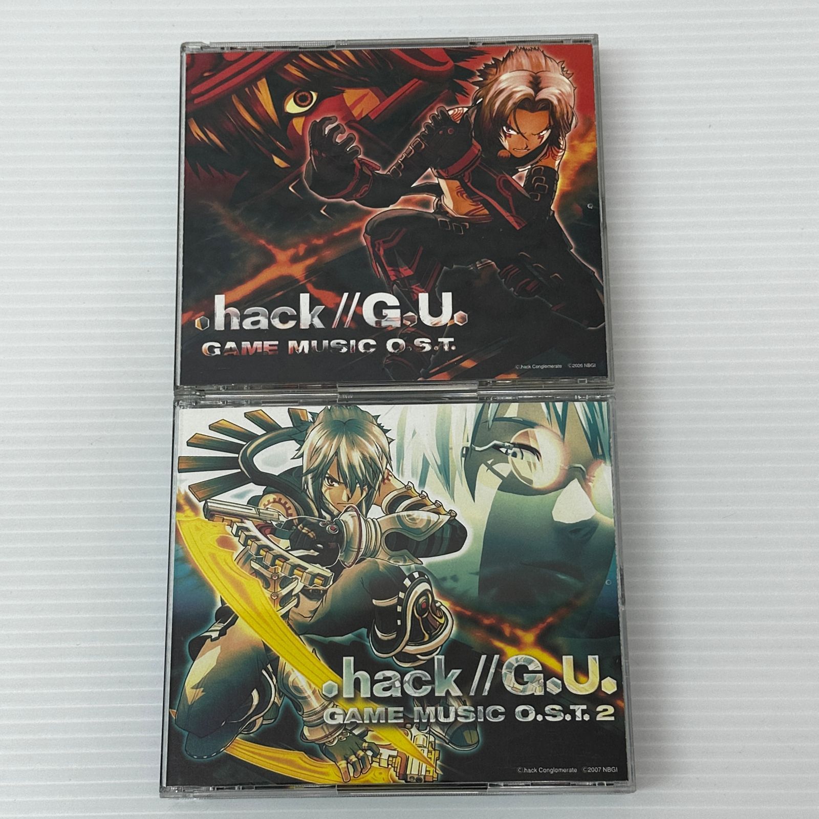 □[CD] .hack//G.U. GAME MUSIC O.S.T. 2個セット 中古品 smacd097196 