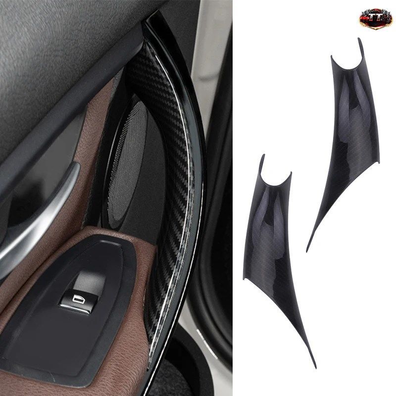 BMW 3 4シリーズ F30 F35 320I 320LI 328I 328LI 335I 335LI プルハンドル用インテリアドアパネルグラブハンドルカバー 2012-2018 BMW003