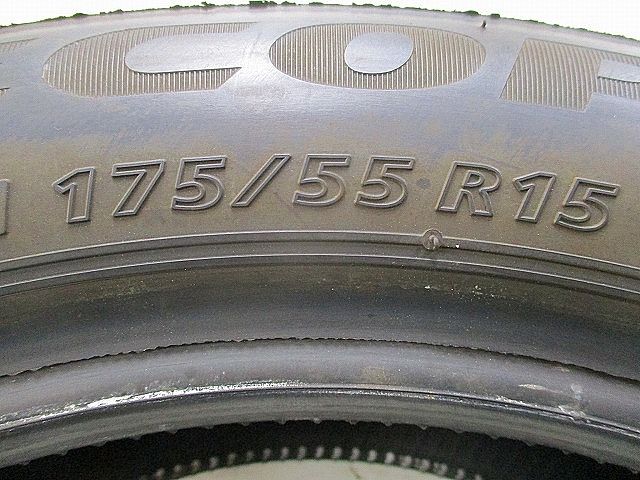 中古夏タイヤ□175/55R15□1本□ブリヂストン□ECOPIA NH200C タンク