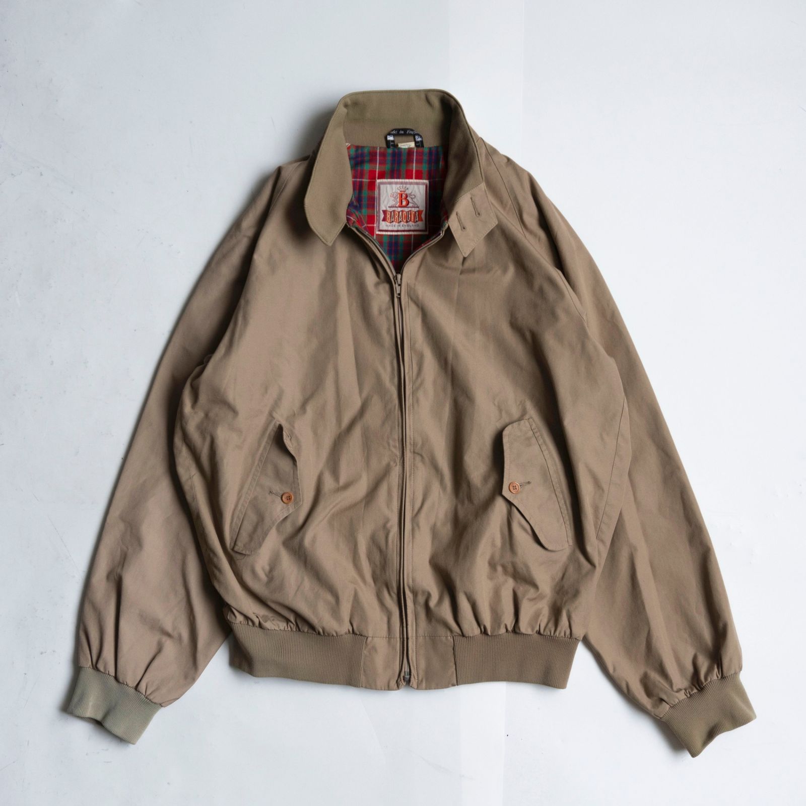 90s】 BARACUTA 【OPTIジップ G9 スウィングトップ ハリントン