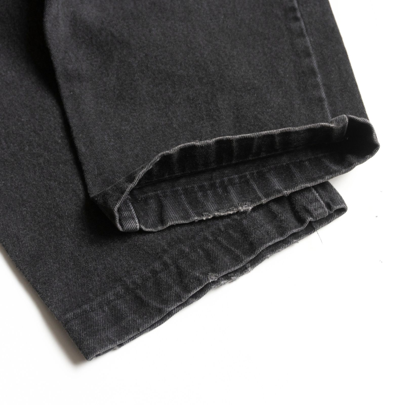 【雰囲気抜群/ゴールデンサイズ】 LEVI'S 【550 後染め ブラックデニム デニムパンツ】40×30 リーバイス USA製 wxl 26060291 雰囲気抜群/ゴールデンサイズ】 LEVI'S 【550 後染め ブラックデニム