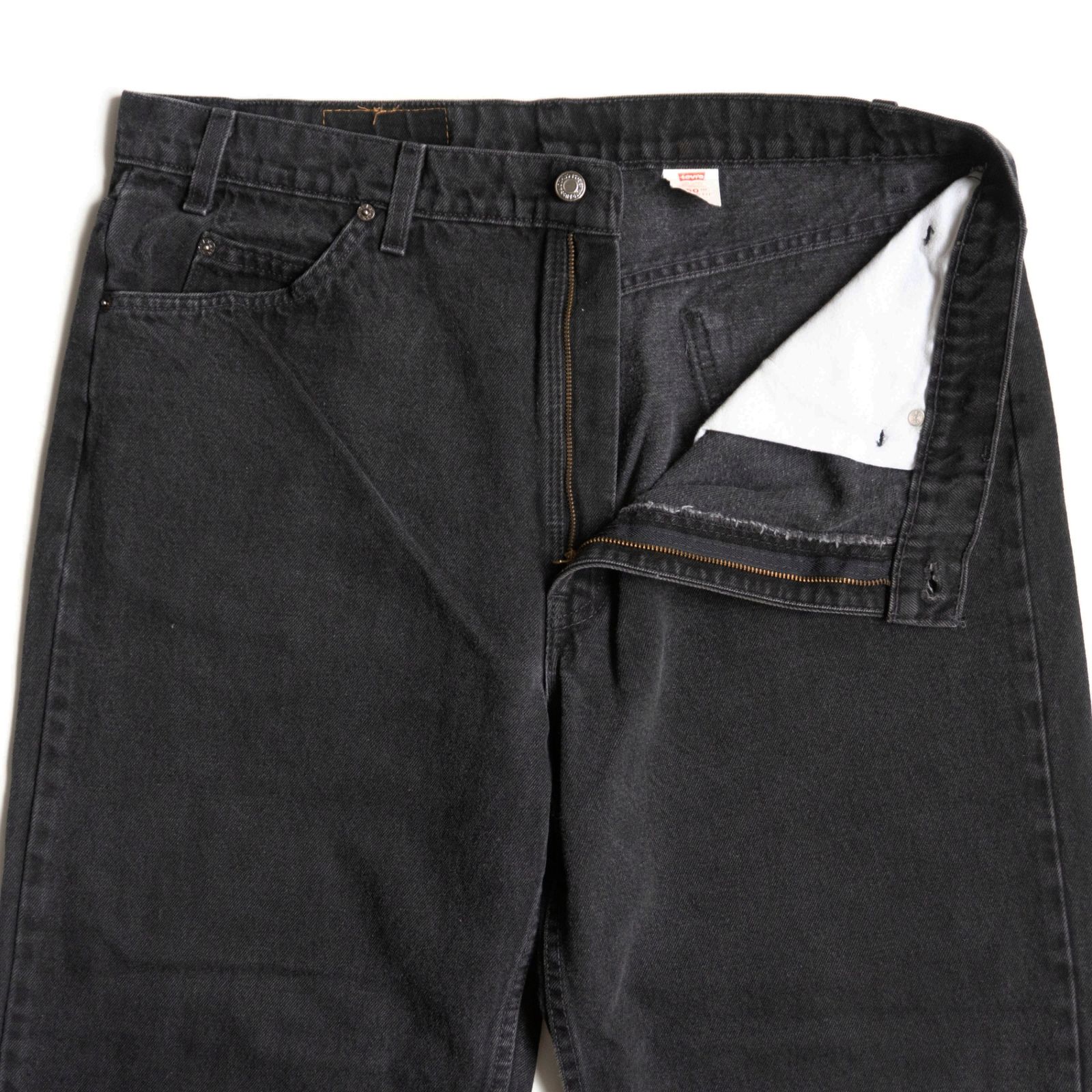 【雰囲気抜群/ゴールデンサイズ】 LEVI'S 【550 後染め ブラックデニム デニムパンツ】40×30 リーバイス USA製 wxl 26060291 雰囲気抜群/ゴールデンサイズ】 LEVI'S 【550 後染め ブラックデニム