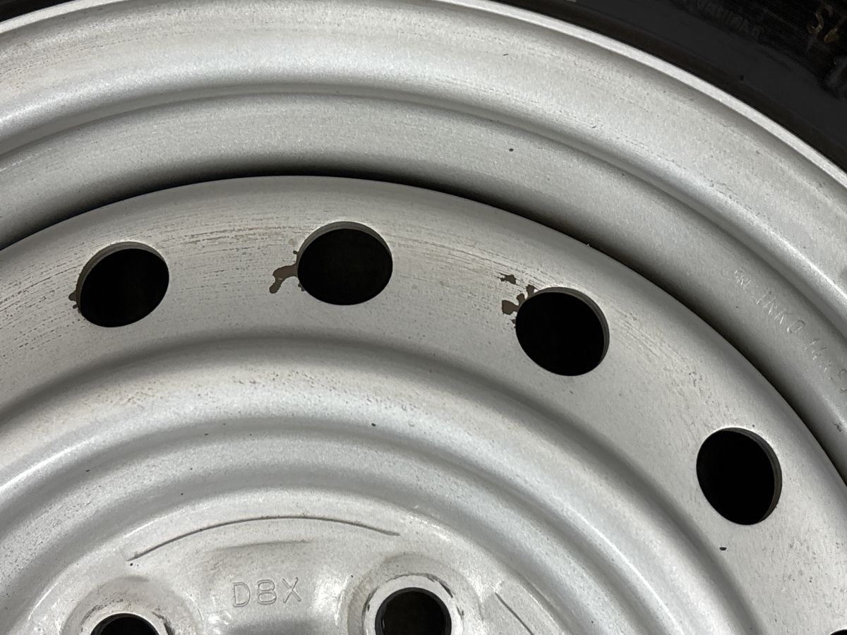 バリ溝 サマータイヤセット】トヨタ タウンエース 純正 14in 5J +50