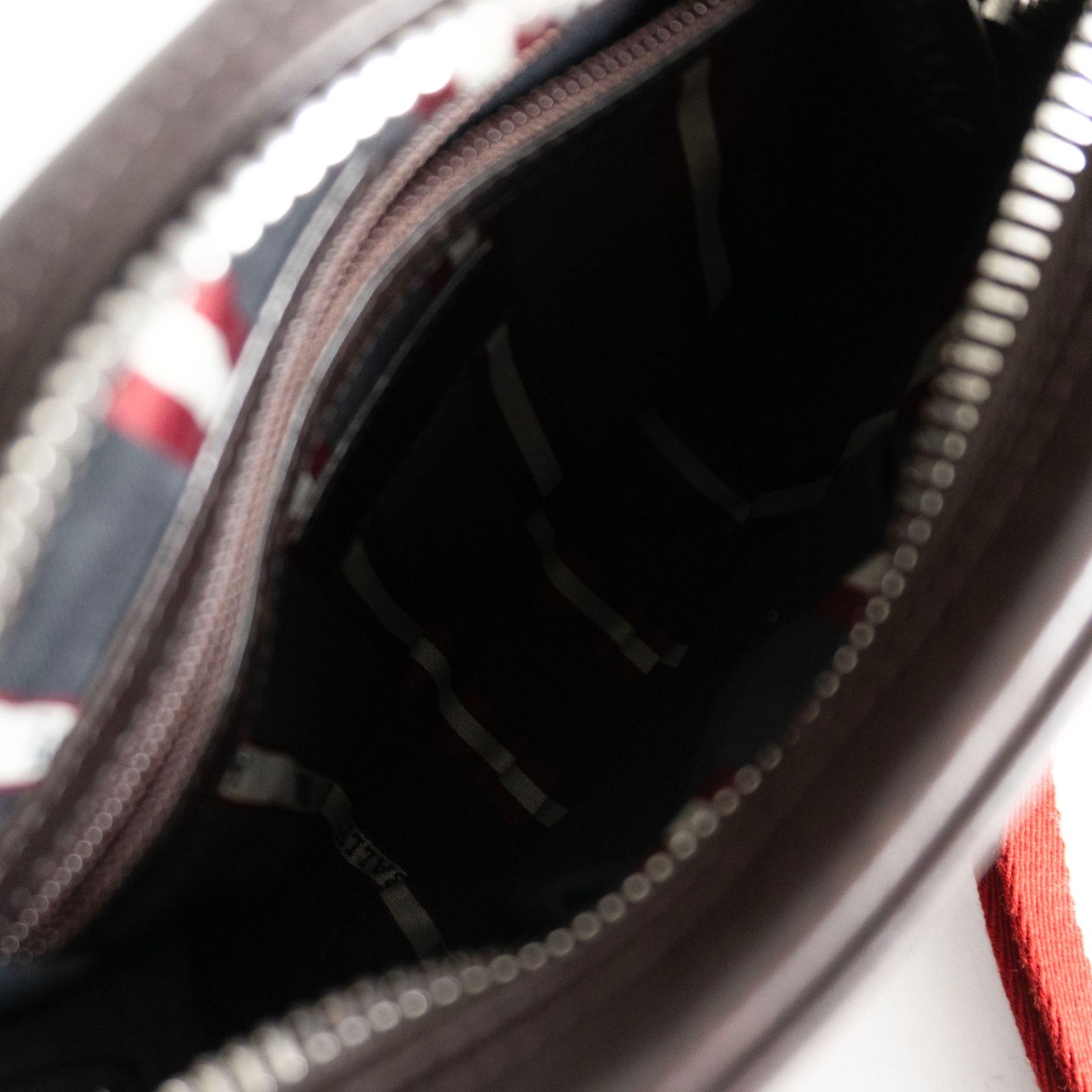 美品】BALLY 【 レザー ショルダーバッグ】ブラウン トレイン