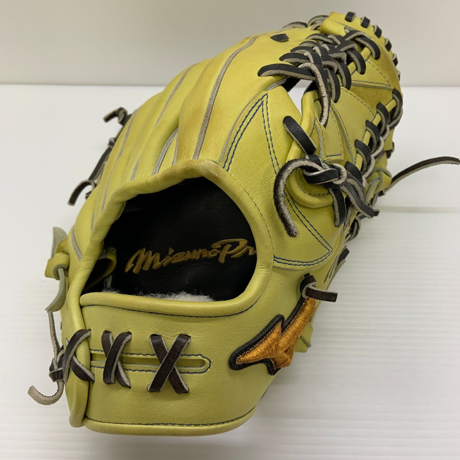 ミズノ MIZUNO ミズノプロ mizunopro 硬式 大人 一般 外野手用 グローブ グラブ 右投げ オーダー 中古品 野球 9009