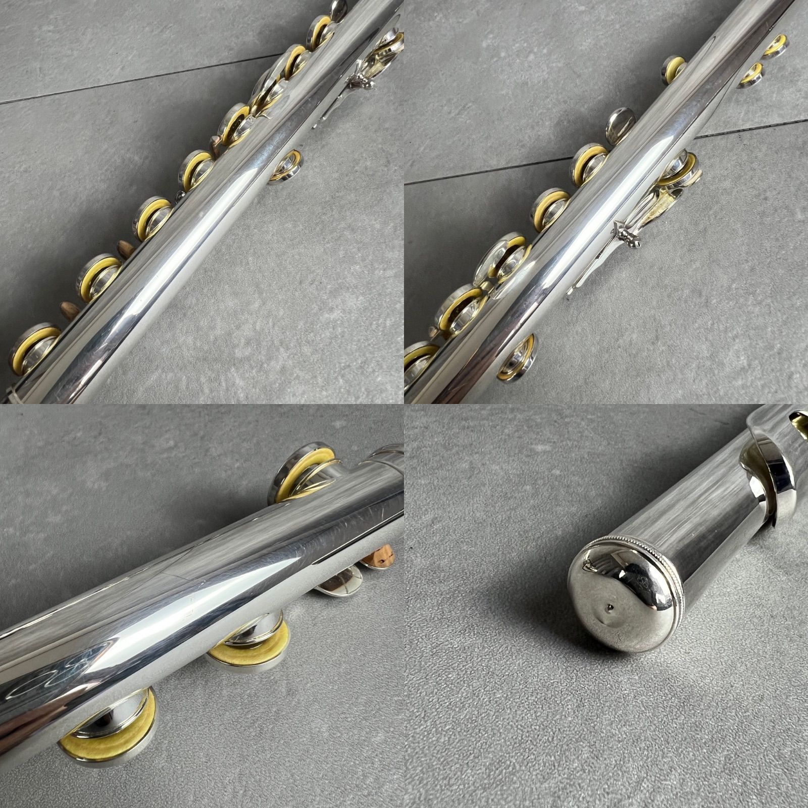 リップ銀製☘️ALTUS AZUMINO アルタス　フルート　A807　Eメカ付 フォローで割引クーポン配布中】分解清掃済み ALTUS アルタス フルート