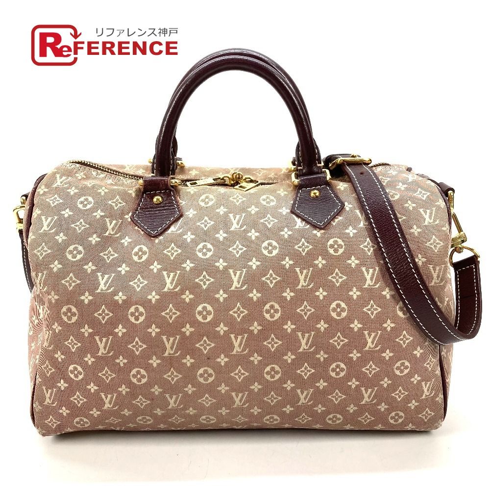 LOUIS VUITTON ルイヴィトン ハンドバッグ スピーディバンドリエール30 M56704 モノグラムイディール セピア ブラウン