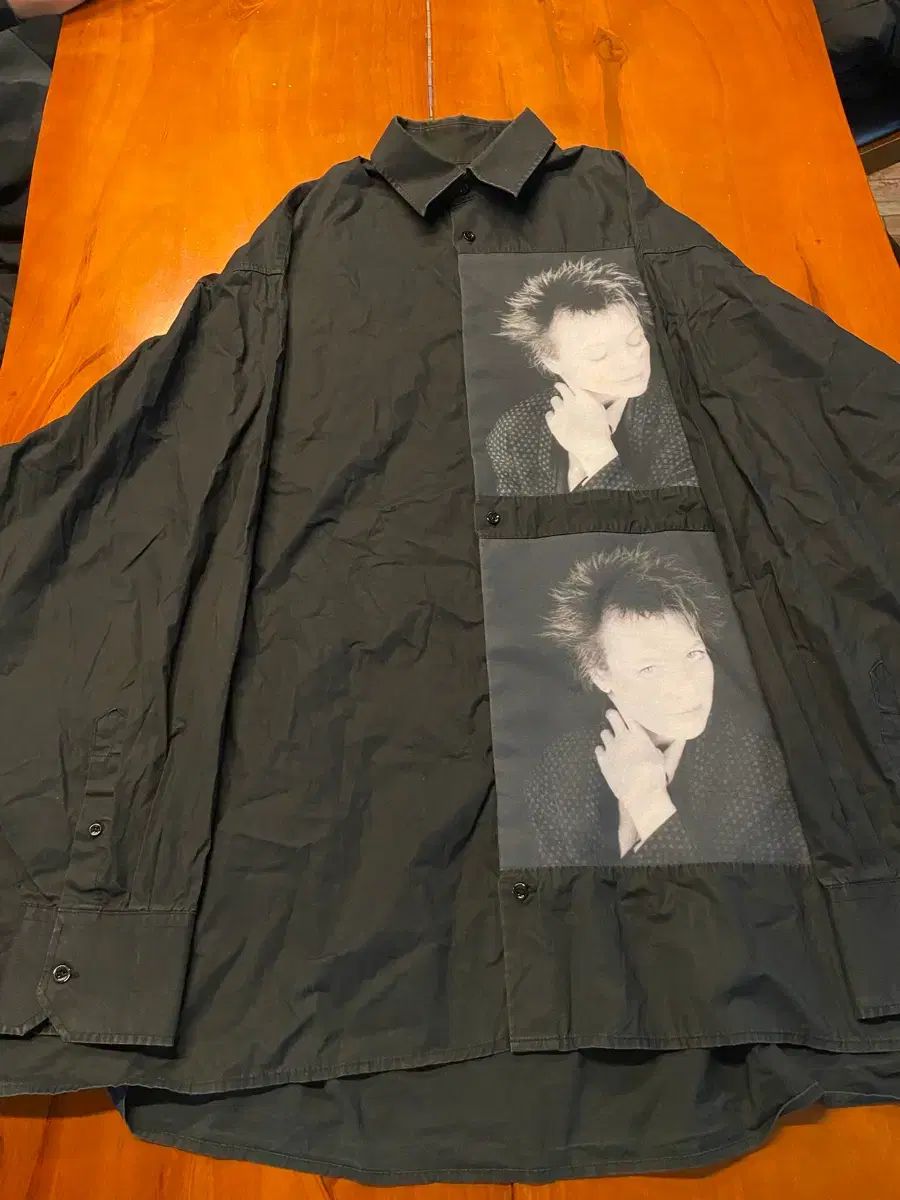 RAF SIMONS ラフ シモンズ 17ss ロバート メイプルソープ オーバーサイズシャツ サイズ 46