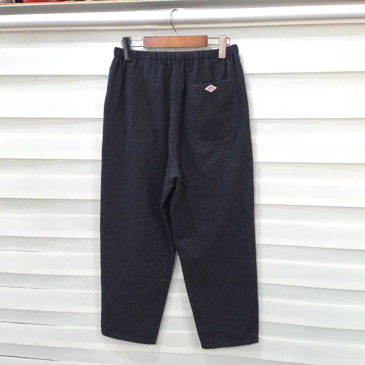 ダントン CHECK ウール バンディング パンツ - ウィメンズ 36