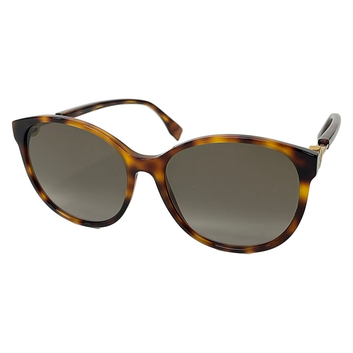 FENDI(フェンディ) サングラス - FF0412/S ダークブラウン×ブラウン べっ甲