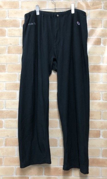【中古】 Champion チャンピオン ×Wide Dad RW DAD SWEAT PANTS C8-D214 ブラック L 111454397
