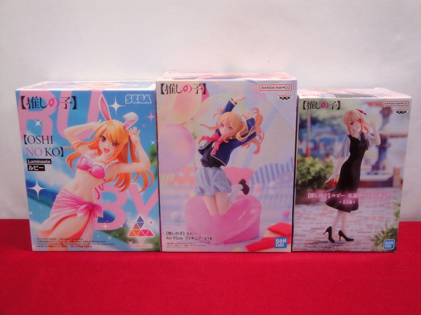 カメ】【未開封品】推しの子 アイ ルビー 有馬かな 黒川あかね MEMちょ 