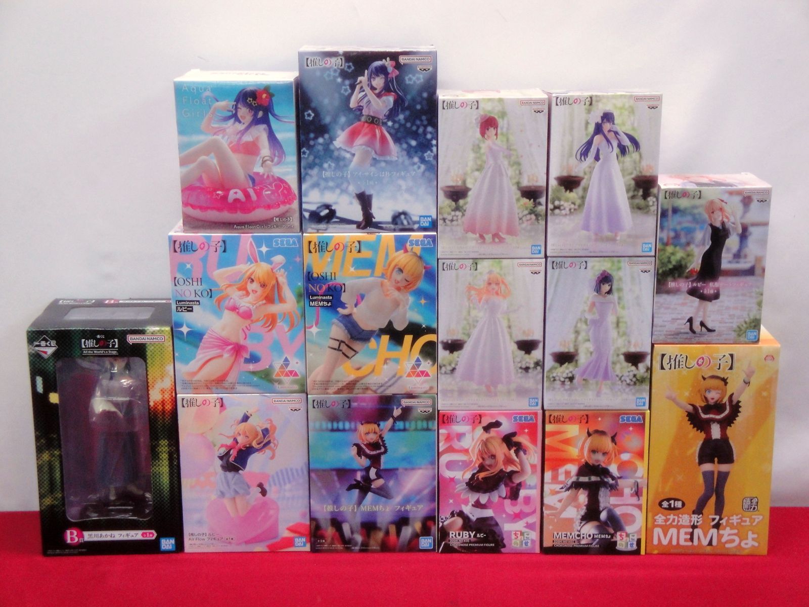 カメ】【未開封品】推しの子 アイ ルビー 有馬かな 黒川あかね MEMちょ