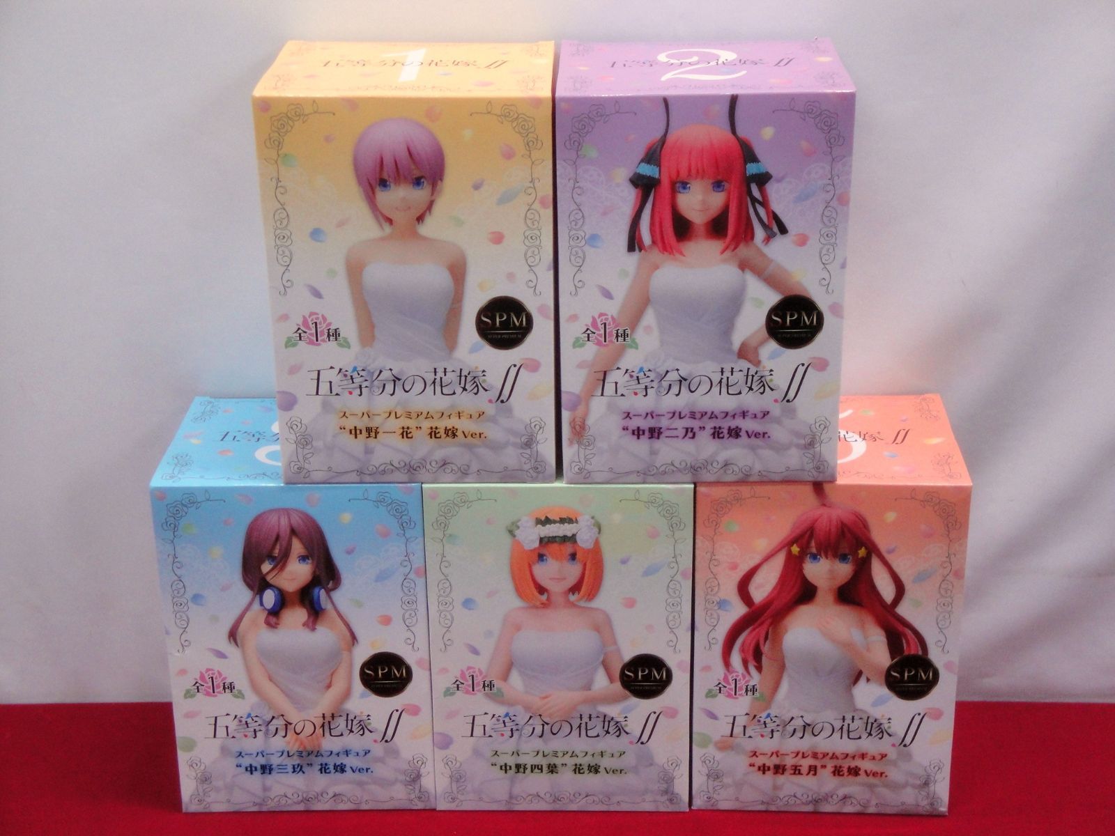 カメ】【未開封品】五等分の花嫁∬ スーパープレミアムフィギュア 中野