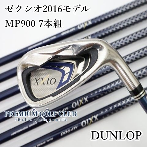 【中古】[B-ランク] アイアンセット ダンロップ ゼクシオ2016モデル/MP900 7本組/SR/27[3068]