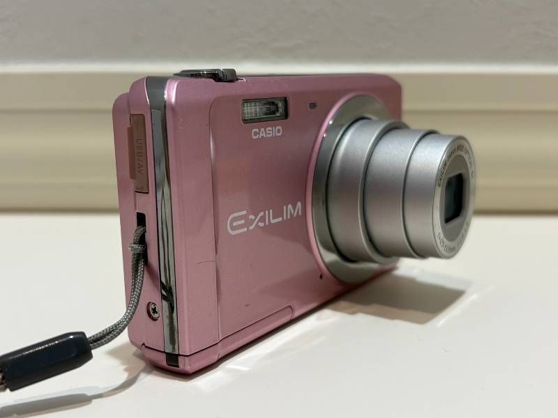 CASIO EXLIM EX-ZS5 デジカメ コンパクトデジタルカメラ ピンク 現状品