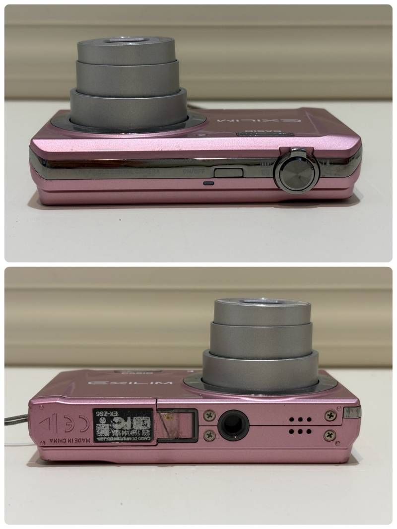 CASIO EXLIM EX-ZS5 デジカメ コンパクトデジタルカメラ ピンク 現状品