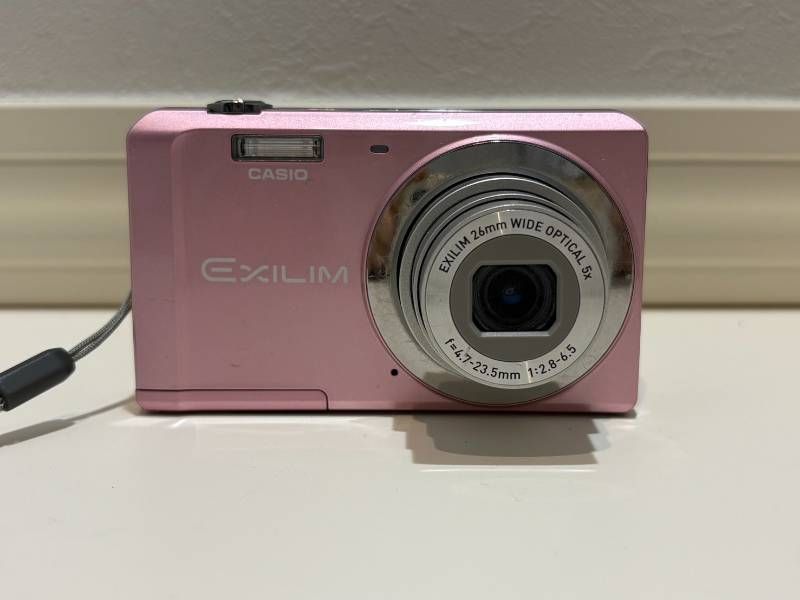 CASIO EXLIM EX-ZS5 デジカメ コンパクトデジタルカメラ ピンク 現状品