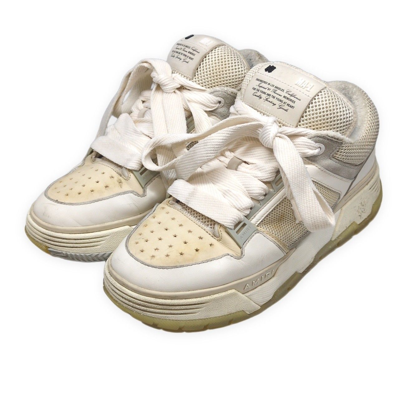 AMIRI アミリ 23SS MA-1 ALABASTER Sneakers アラバスター スニーカー