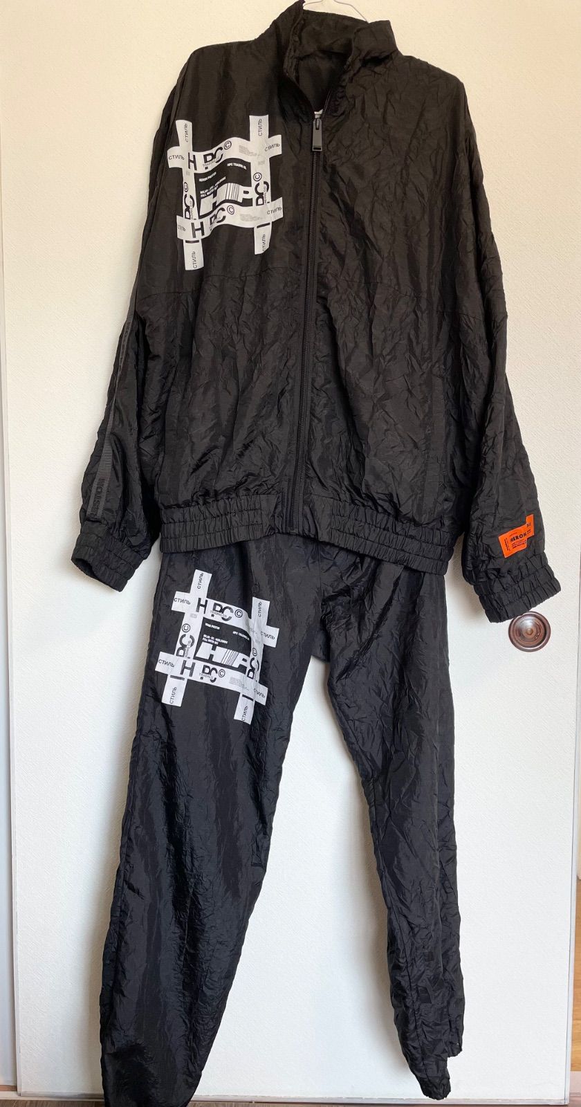 HeronPreston ヘロンプレストン　セットアップ　ジャージ　ナイロン　未使用
