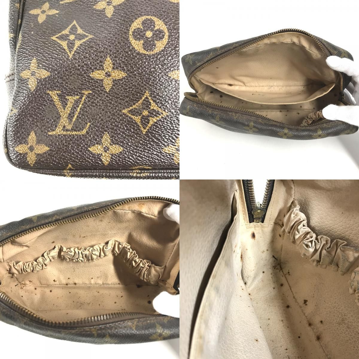 LOUIS VUITTON ルイヴィトン 化粧ポーチ トゥルーストワレット23