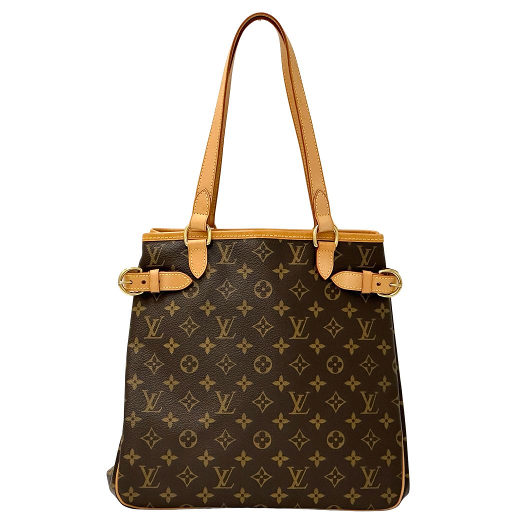 ルイ・ヴィトン LOUIS VUITTON バッグ モノグラム レディース ブランド トートバッグ バティニョール ヴェルティカル ブラウン M51153 おしゃれ 【中古】