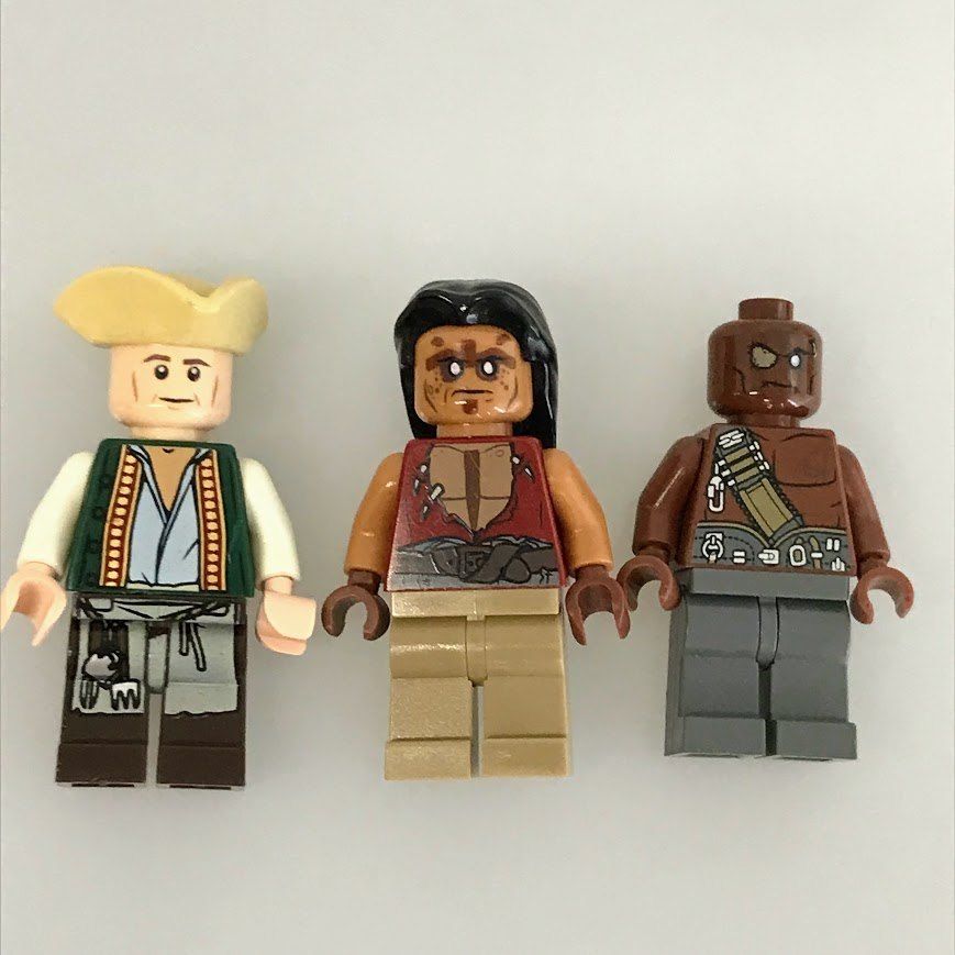 正規品 中古 LEGO レゴ パイレーツオブカリビアン ミニフィグ 6個 