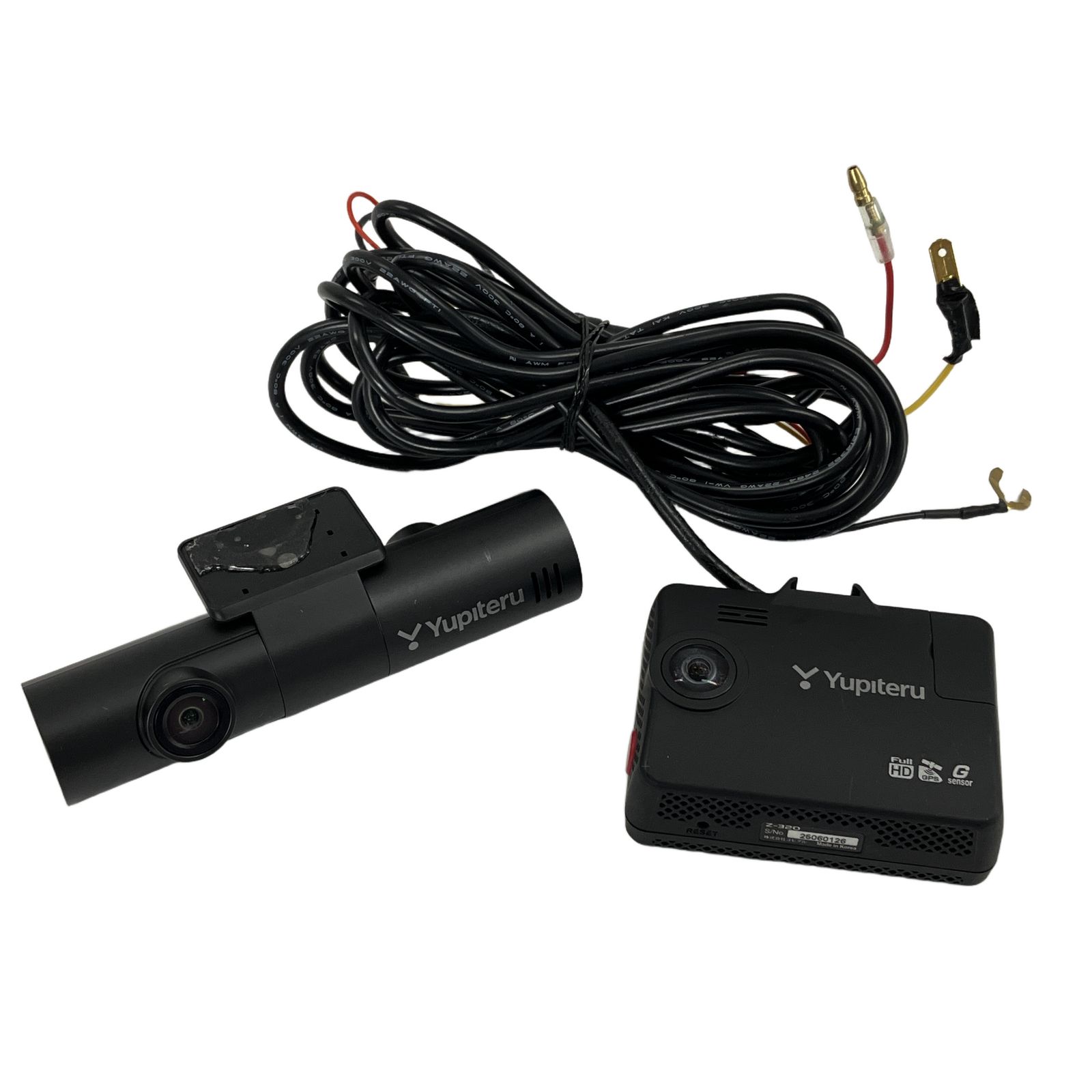 Yupiteru Z-320 全方面 3カメラ ドライブレコーダー ユピテル カー用品 中古 W11332600