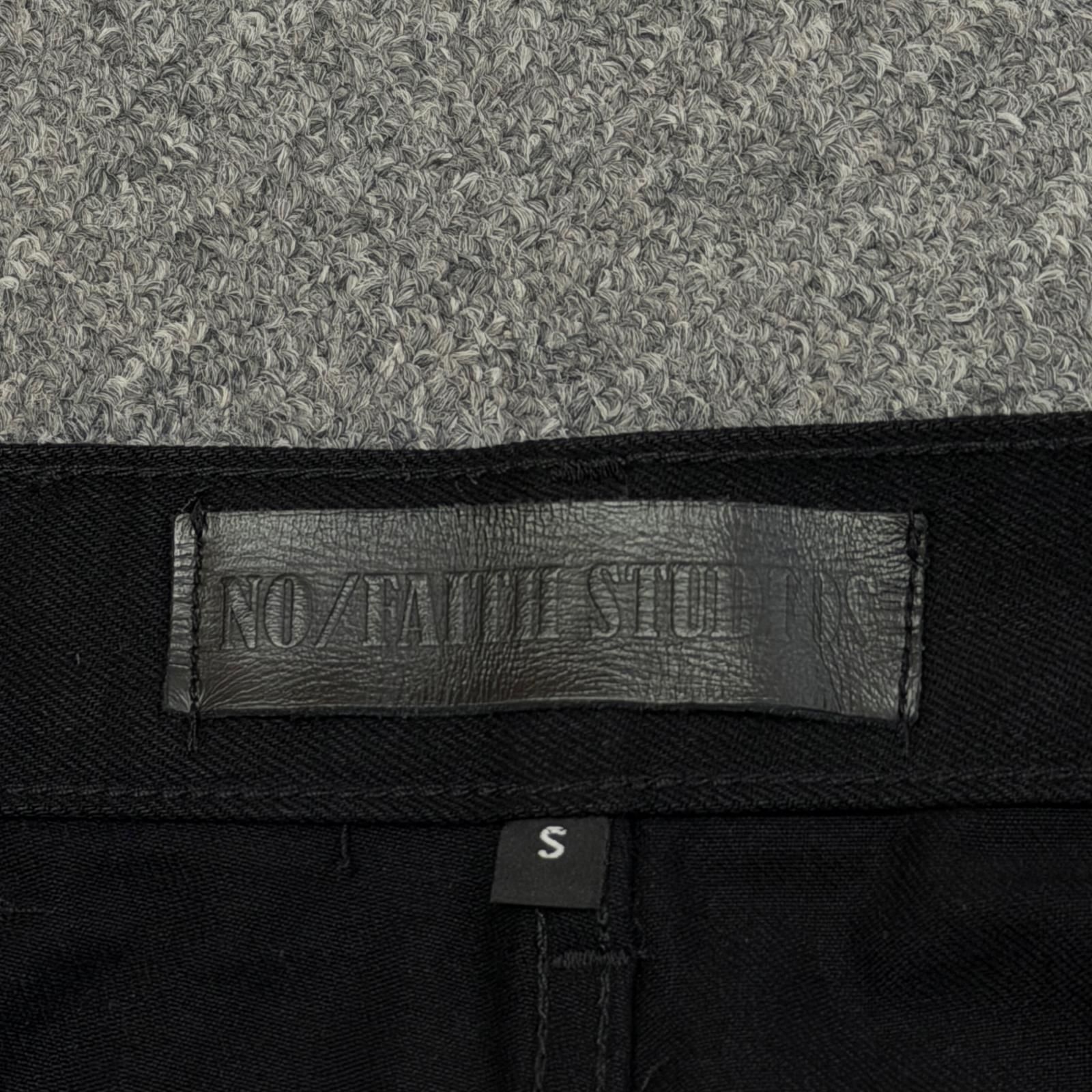NO/FAITH STUDIOS Wide Buggy denim Pants ワイドバギーデニムパンツ