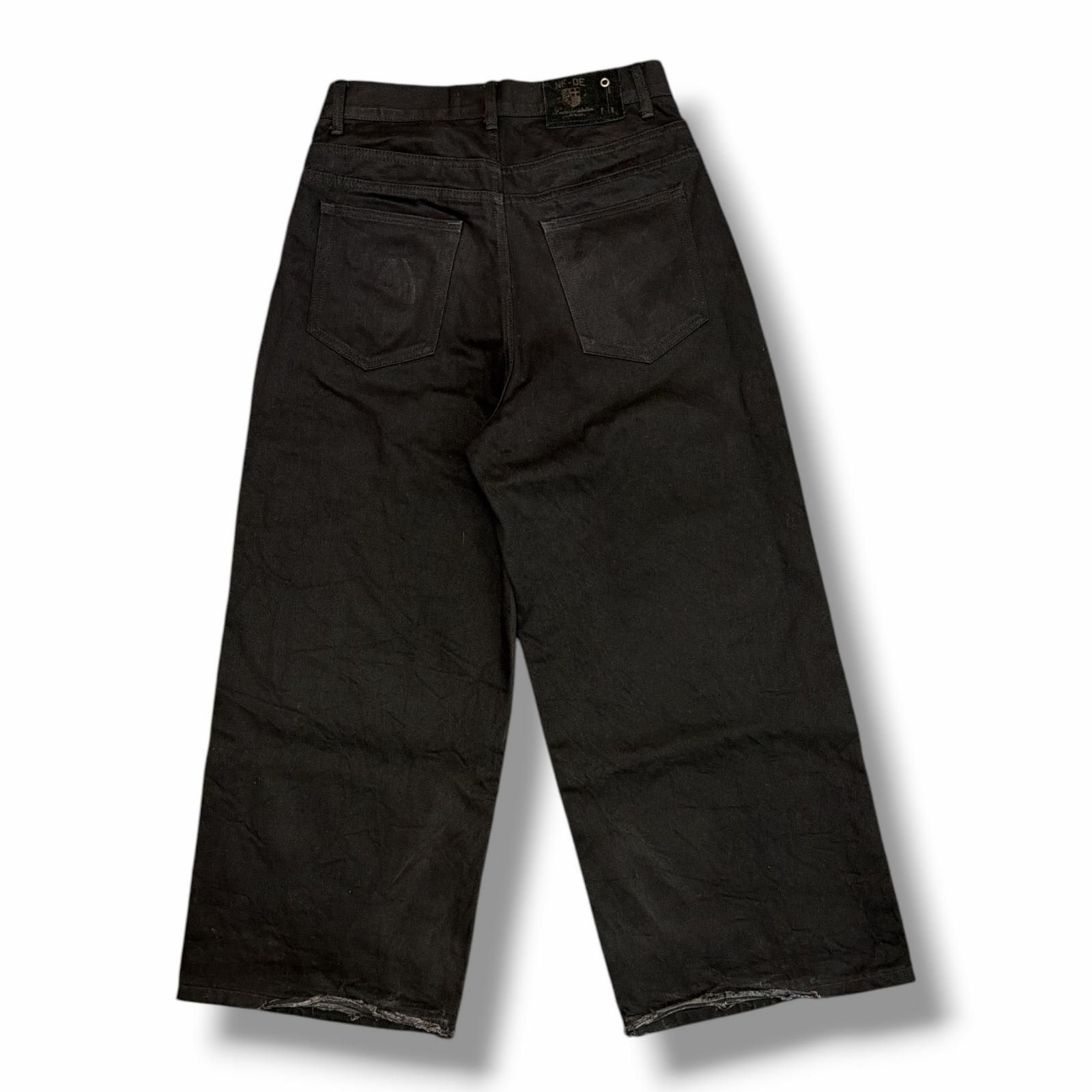 NO/FAITH STUDIOS Wide Buggy denim Pants ワイドバギーデニムパンツ