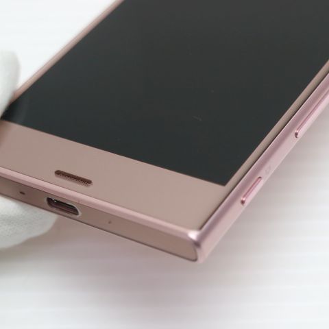 美品 au SOV34 Xperia XZ ディープピンク 即日発送 スマホ AU SONY