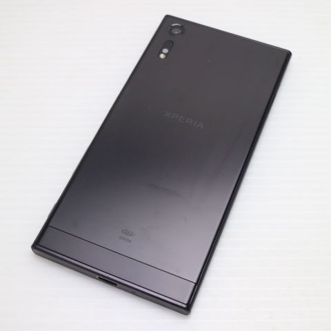 美品 au SOV34 Xperia XZ ミネラルブラック 即日発送 スマホ AU SONY