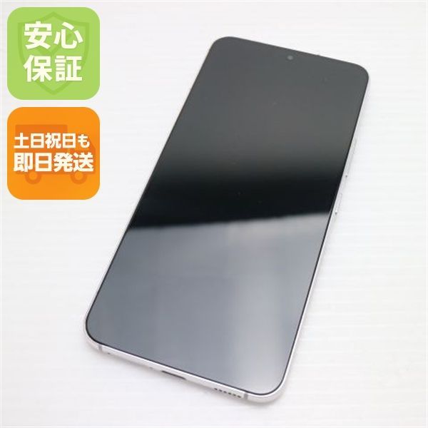 新品同様 Galaxy S22 SC-51C ファントムホワイト スマホ 白ロム 土日祝