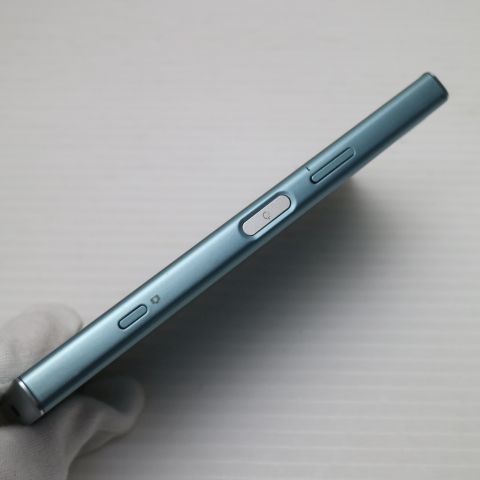 美品 SO-02K Xperia XZ1 Compact ブルー スマホ 即日発送 スマホ 白