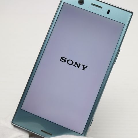 美品 SO-02K Xperia XZ1 Compact ブルー スマホ 即日発送 スマホ 白