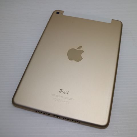 中古 SIMフリー iPad mini 4 Cellular セルラー 16GB ゴールド 即日