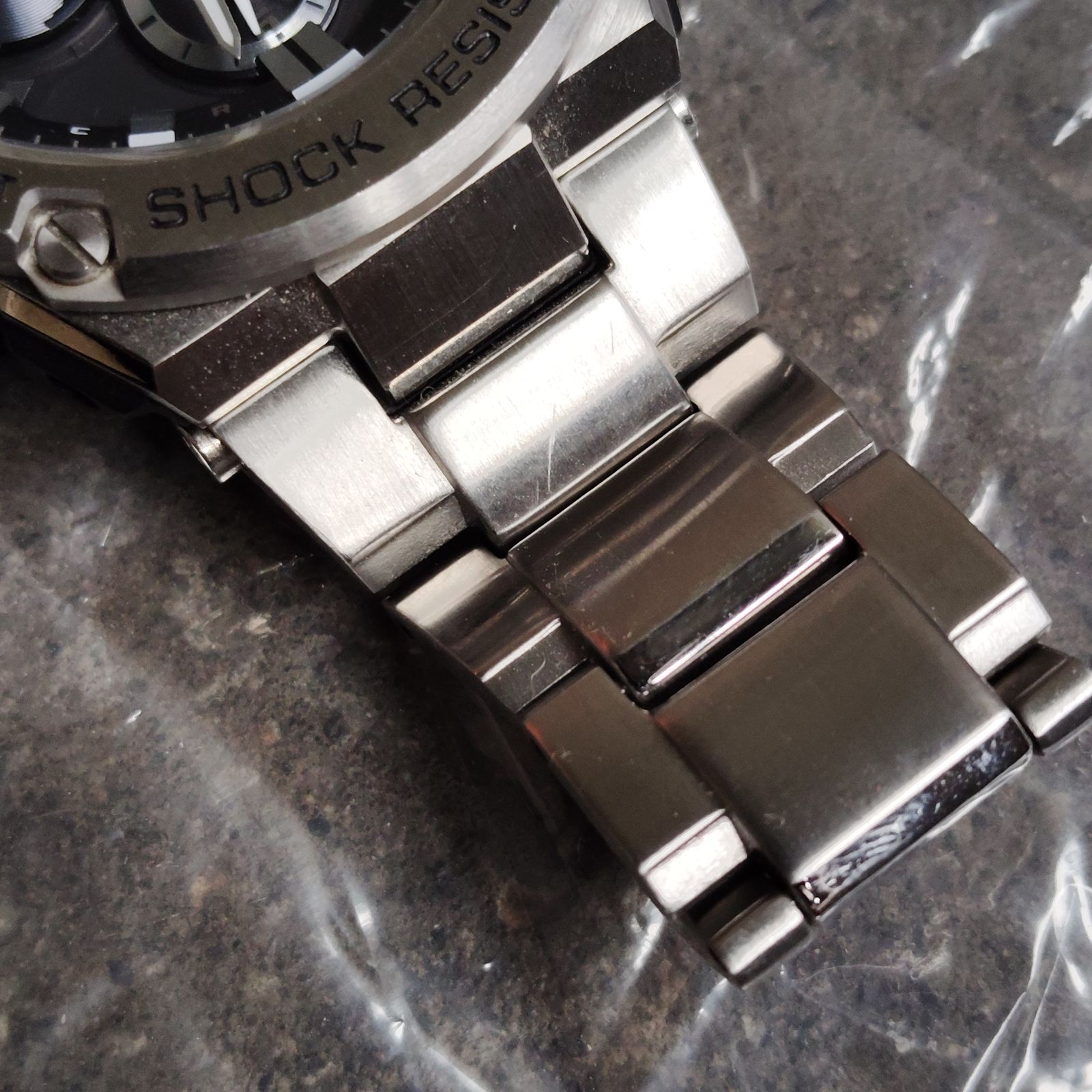 G-SHOCK G-STEEL GST-B100D-1AJF クロノグラフ モバイルリンク タフ 
